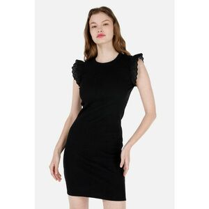 Rochie scurta din bumbac cu croiala bodycon imagine