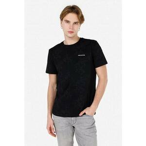 Tricou Cu Maneca Scurta De Barbati Negru Regular Fit CL1068854 imagine