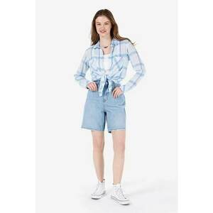 Short / Pantaloni Scurti De Dama Albastru Regular Fit CL1069766 imagine