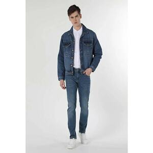 Jacheta De Barbati Albastru Oversize Fit Cl1058528 imagine