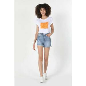 Short / Pantaloni Scurti De Dama Denim Slim Fit Cl1059386 imagine