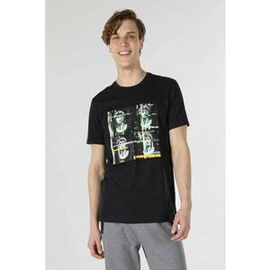 Tricou Cu Maneca Scurta De Barbati Antracit Regular Fit Cl1058889 imagine