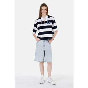 Short / Pantaloni Scurti De Dama Denim Wıde Fit Cl1068614 imagine