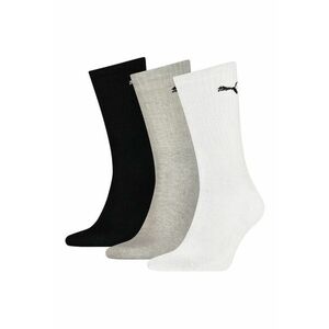 Set de sosete unisex lungi cu logo brodat - 3 perechi imagine