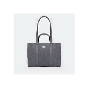 Geanta shopper din material textil cu aplicatie logo discreta imagine