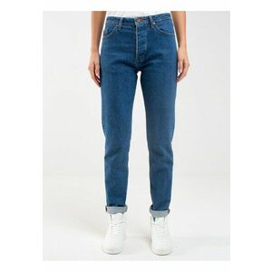 Blugi dama - Authentic 500 - talie obisnuita - bleumarin - denim imagine