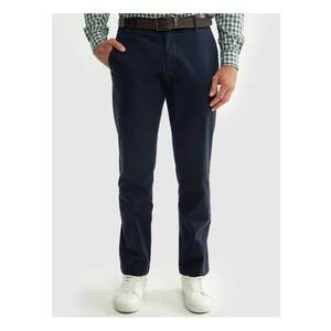 Pantaloni cu croiala dreapta Trevor - Bleumarin imagine