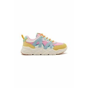 Pantofi sport cu insertii din piele intoarsa imagine