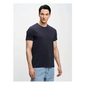 Tricou uni din amestec de bumbac imagine