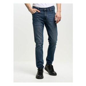 Blugi skinny bumbac - confortabili - albastri imagine