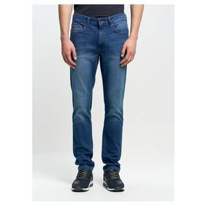 Blugi barbati model TERRY 433 - conici - culoare atemporala - denim imagine