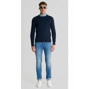 Pulover uni cu decolteu la baza gatului Reylon 403 imagine