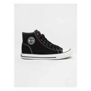 Tenisi high-top - Negru imagine