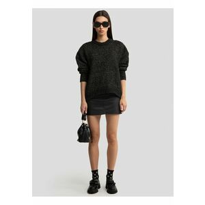 Pulover supradimensionat cu maneci cazute Mayamessa 906 - imagine