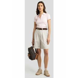 Tricou polo cu aspect striat Rafaela imagine