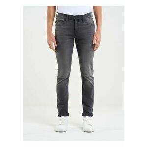 Blugi barbati model Deric 893 - skinny -gri - denim de inalta calitate imagine
