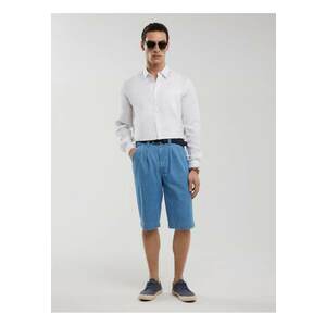 Bermude chino din denim Tem 424 imagine