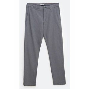 Pantaloni chino conici Erhati - Gri imagine