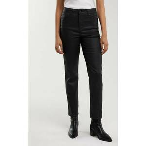 Pantaloni slim fit cu talie inalta imagine