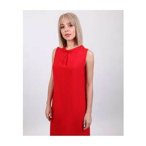 Rochie dreapta din rayon - fara maneci imagine