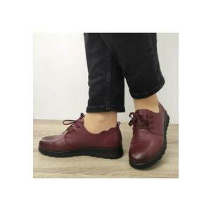Pantofi Casual Dama 21072 Bordo - Bordo - imagine