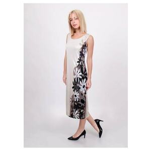 Rochie midi din rayon cu imprimeu floral imagine
