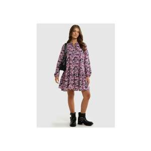 Rochie mini larga Poluna - Roz imagine