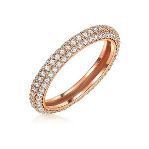 Inel placat cu aur de 14K si decorat cu zirconia - Auriu MM imagine