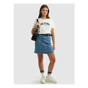 Fusta scurta din denim Olive imagine