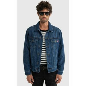 Jacheta din denim cu nasturi 529 imagine