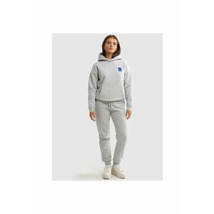 Pantaloni sport cu buzunare oblice Letta - Gri imagine