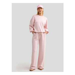 Pantaloni sport cu buzunare oblice Lunara - Roz imagine