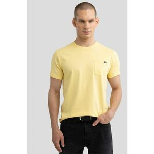 Tricou uni cu buzunar aplicat pe piept Carbon imagine