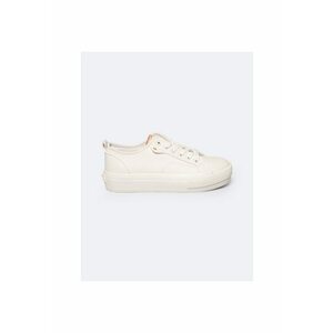 Pantofi sport flatform de piele ecologica imagine