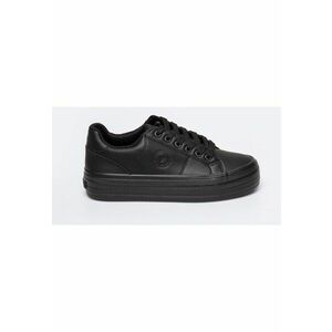 Pantofi sport flatform din piele ecologica imagine