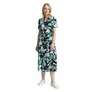 Rochie-camasa midi cu model geometric imagine