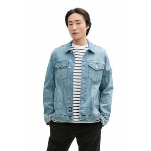 Jacheta de denim cu buzunare cu clapa imagine