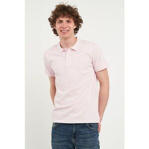 Tricou polo de bumbac din pique imagine