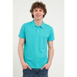 Tricou polo de bumbac din pique imagine