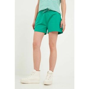 Pantaloni scurti din amestec de bumbac cu snururi imagine