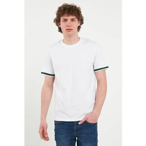 Tricou uni cu decolteu la baza gatului imagine