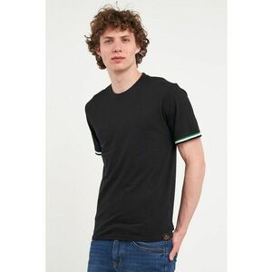 Tricou uni cu decolteu la baza gatului imagine