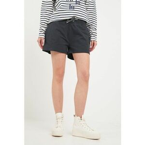 Pantaloni scurti din amestec de bumbac cu snururi imagine