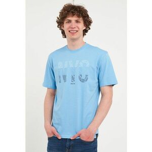 Tricou de bumbac cu imprimeu text imagine