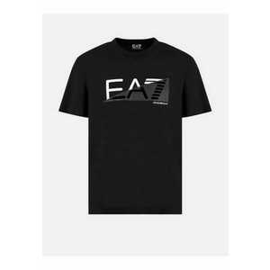 Tricou EA7 Emporio Armani 7M000002 AF11970 UC001 - Bumbac - Negru imagine