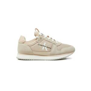 Pantofi sport pentru Femei - runner sock laceup ny-lth w - YW0YW00840-0LI - Bej imagine