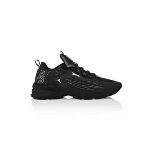 Pantofi sport low-cut cu insertii textile imagine