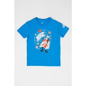 Tricou cu decolteu la baza gatului si imprimeu logo Magic imagine