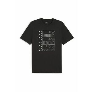 Tricou de bumbac cu imprimeu logo Graphics imagine