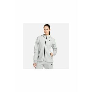Bluza sport - W Nsw Tech Fleece Wr Fz Hdy Heather Grey/Black - imagine